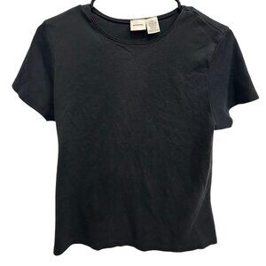 Merona Black Short Sleeve T Shirt XL Cotton Blend Versatile Comfortable Minimal